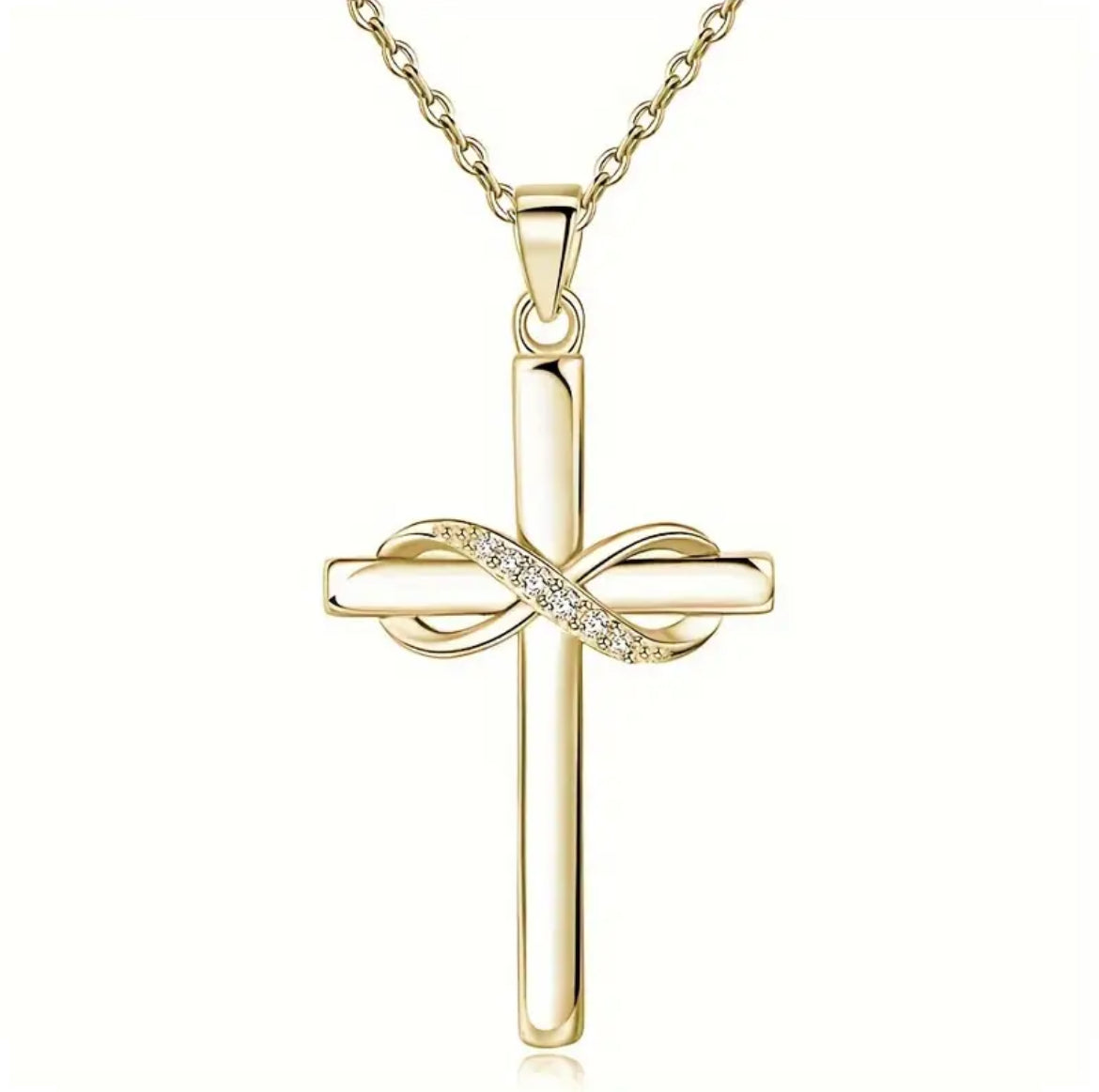 ♾️ Forever in Faith Cross Necklace