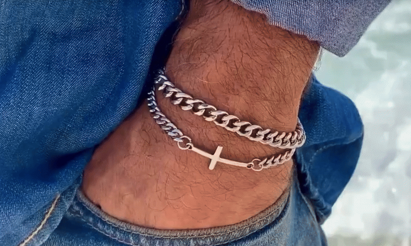 🔥 Forged in Faith™ Cross Bracelet 🔥