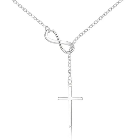 ♾️ Infinite Faith Cross Necklace