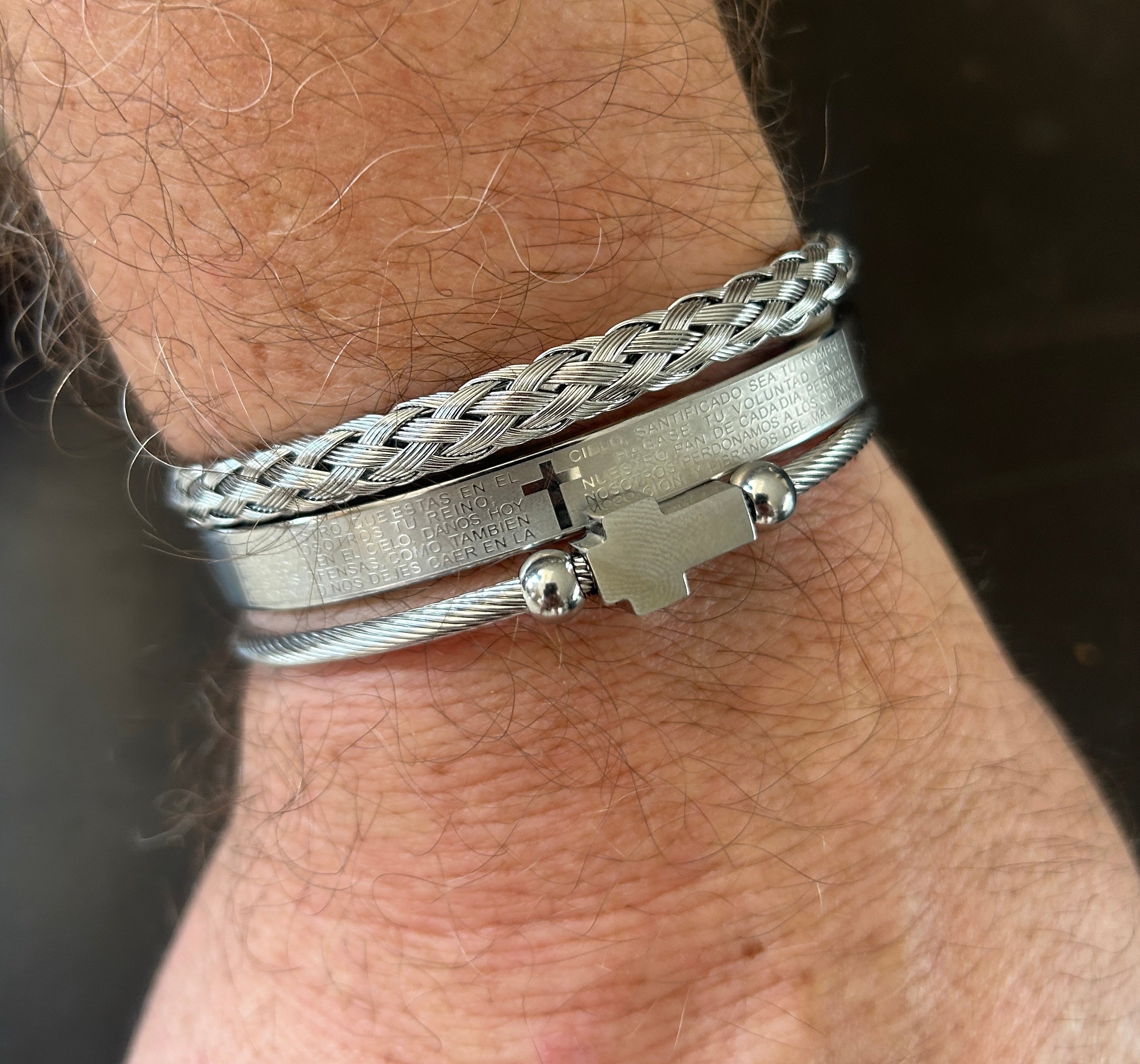 ⛓️ FaithBound™ Cross Bracelet Set – LovedByChrist